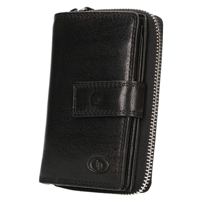 Leather Design Ladies zipper wallet