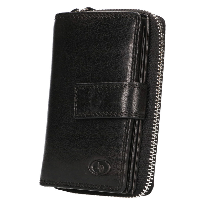Leather Design Ladies zipper wallet