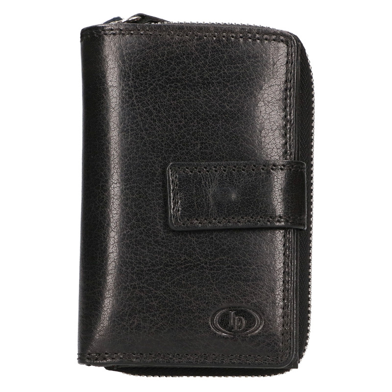 Leather Design Ladies zipper wallet