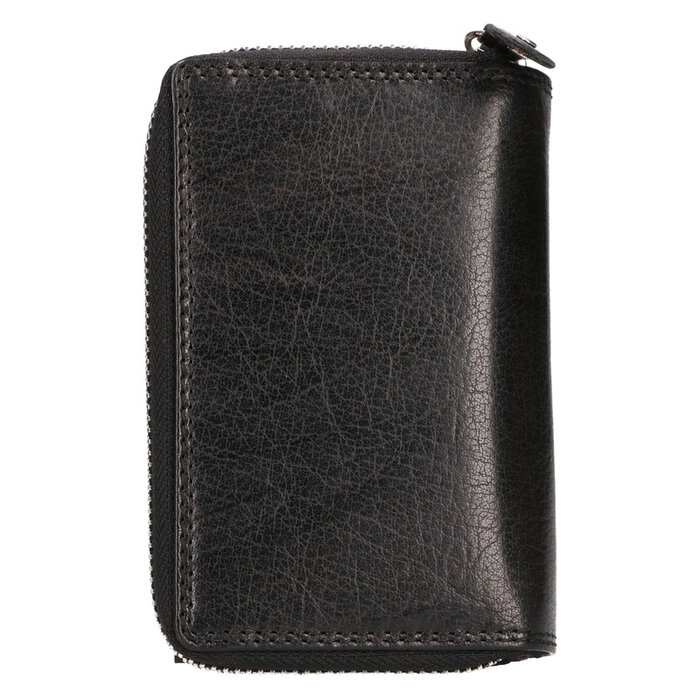 Leather Design Ladies zipper wallet