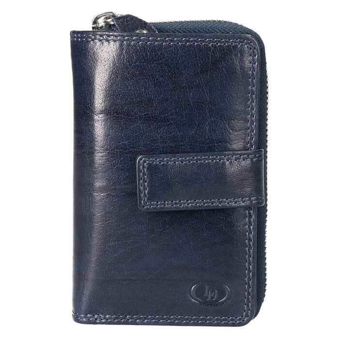 Leather Design Ladies zipper wallet