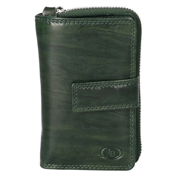 Leather Design Ladies zipper wallet