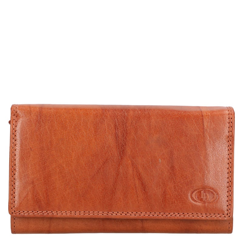 Leather Design Ladies zipper wallet