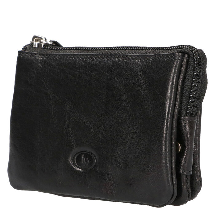 Leather Design Dames Sleutel & Card Wallet