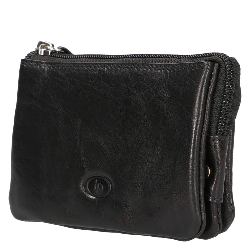 Leather Design Dames Sleutel & Card Wallet