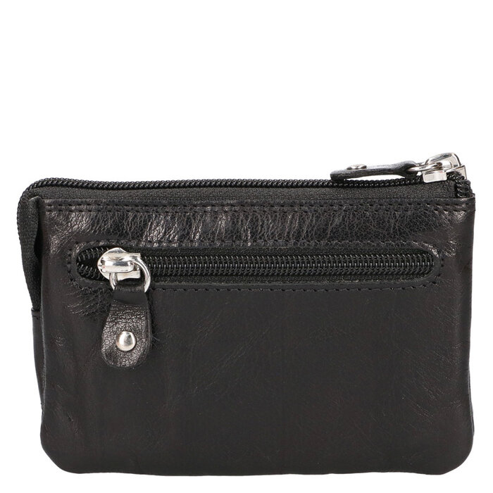 Leather Design Dames Sleutel & Card Wallet
