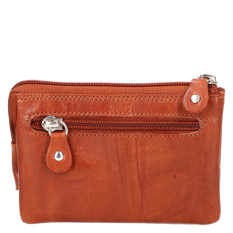 Leather Design Dames Sleutel & Card Wallet