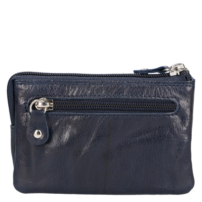 Leather Design Dames Sleutel & Card Wallet