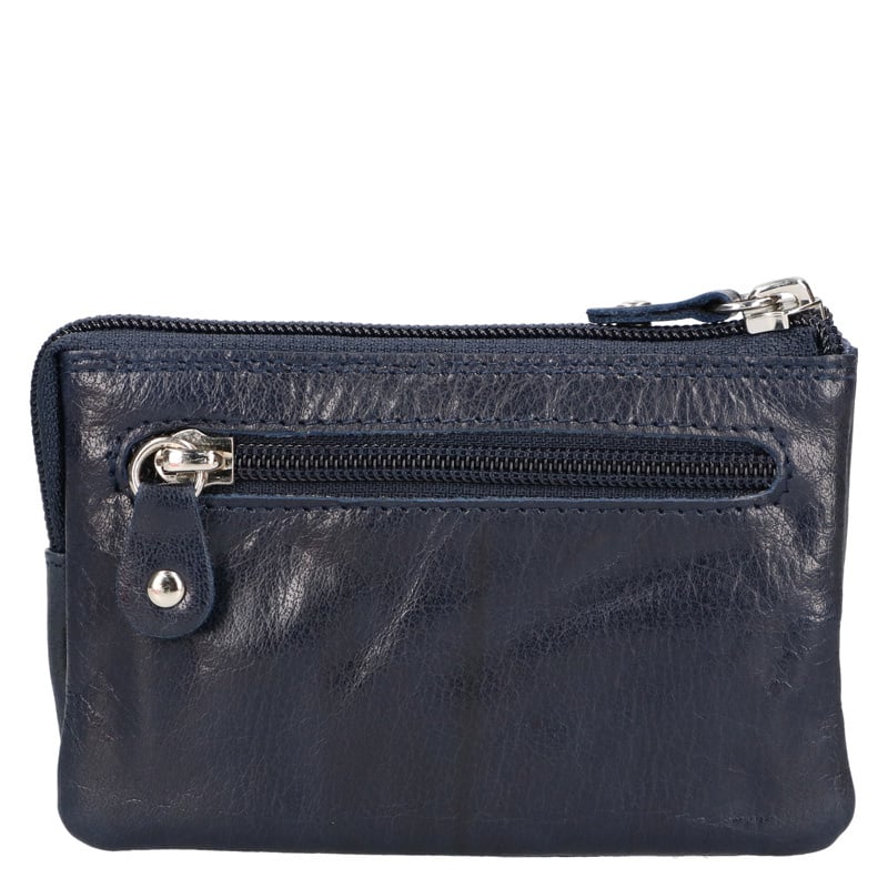 Leather Design Dames Sleutel & Card Wallet