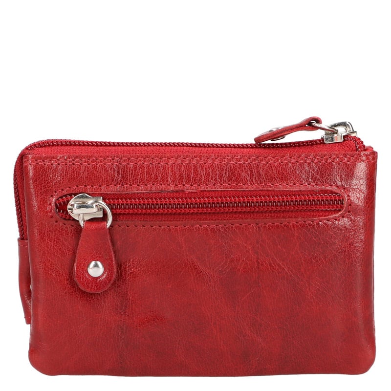 Leather Design Dames Sleutel & Card Wallet