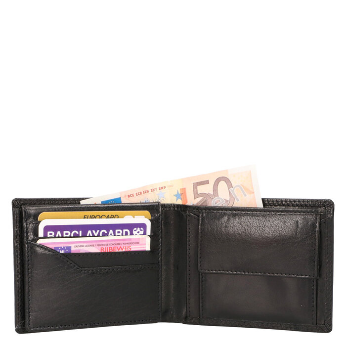 Leather Design Billie – Billfold Portemonnee