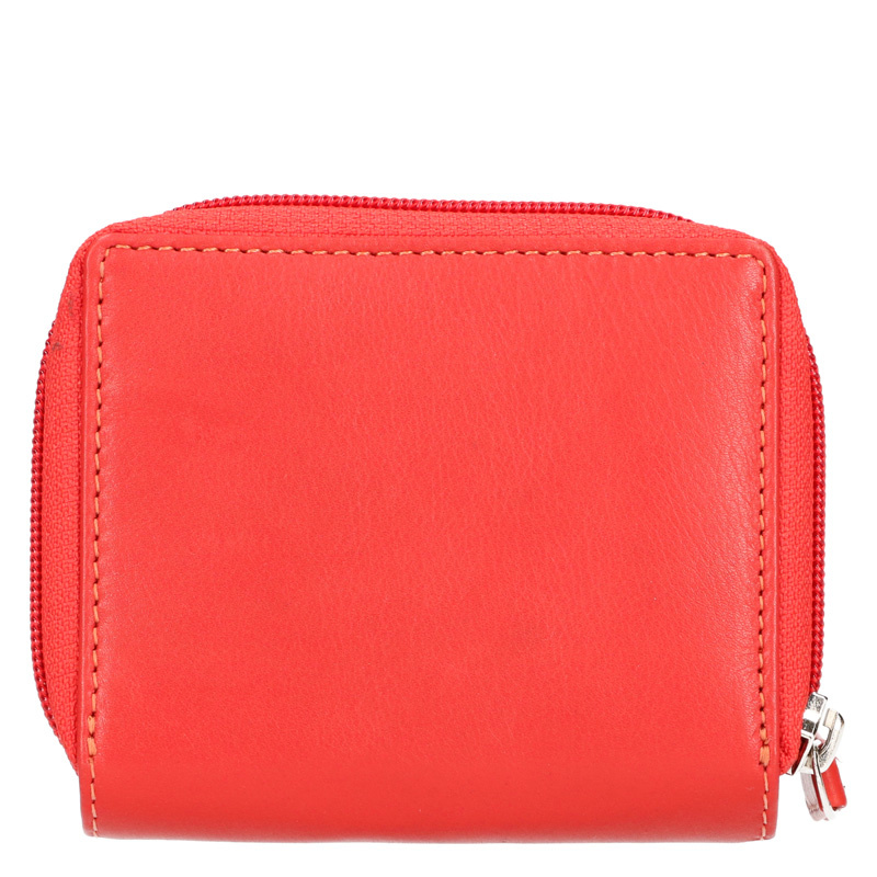 Leather Design Zipperwallet Multi color