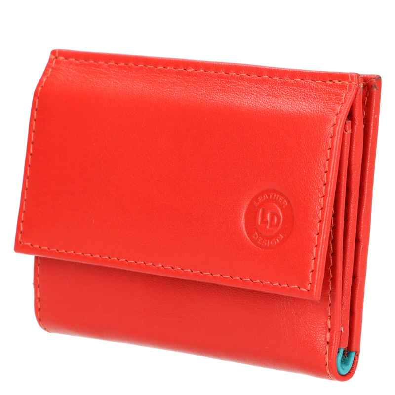 Leather Design Miniwallet Multi colour