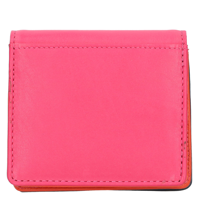Leather Design Miniwallet Multi colour