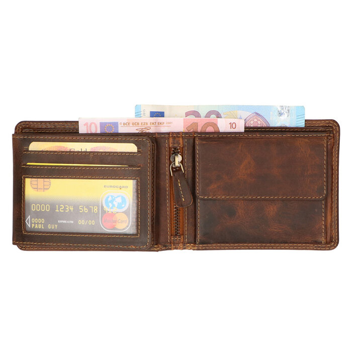 Leather Design LD Billfold Wallet