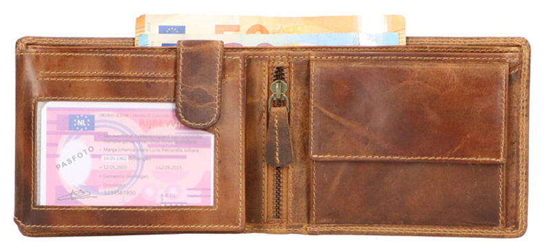 Leather Design LD Billfold Hunter