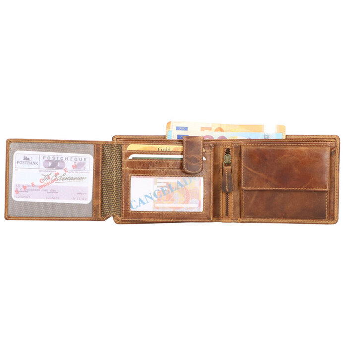 Leather Design LD Billfold Hunter