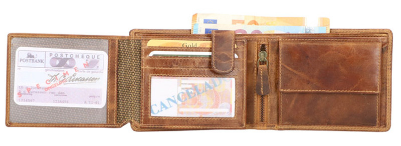 Leather Design LD Billfold Hunter