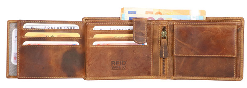 Leather Design LD Billfold Hunter