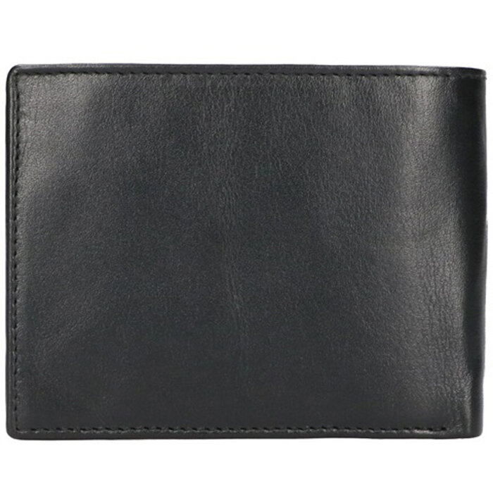Leather Design LD Billfold Wallet Zwart