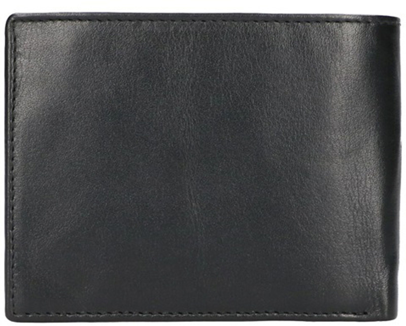 Leather Design LD Billfold Wallet Zwart