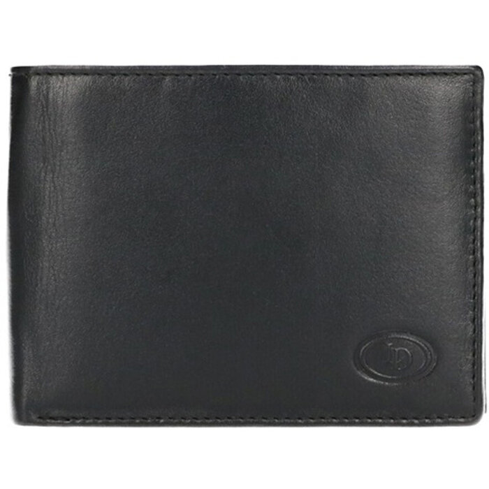 Leather Design LD Billfold Wallet Zwart