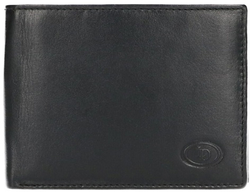 Leather Design LD Billfold Wallet Zwart