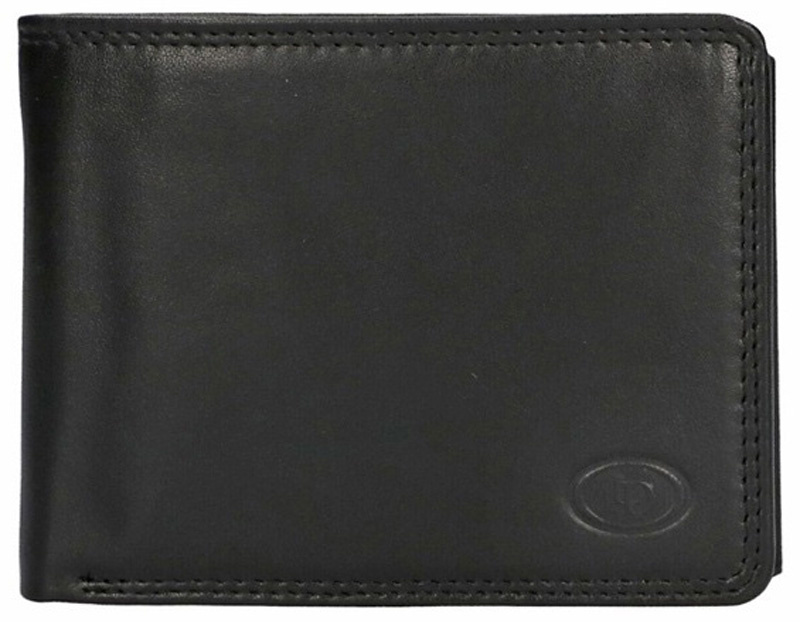 Leather Design Billfold Suede voering RFID