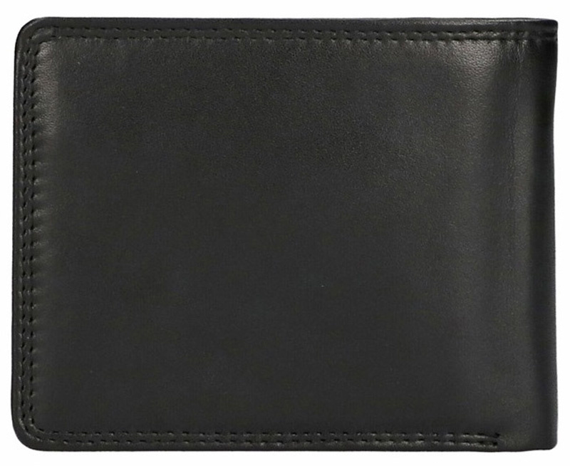 Leather Design Billfold Suede voering RFID