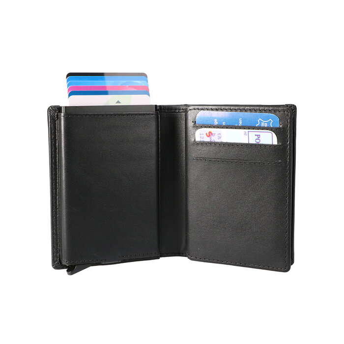 Leather Design LD Cardprotector Billfold Black