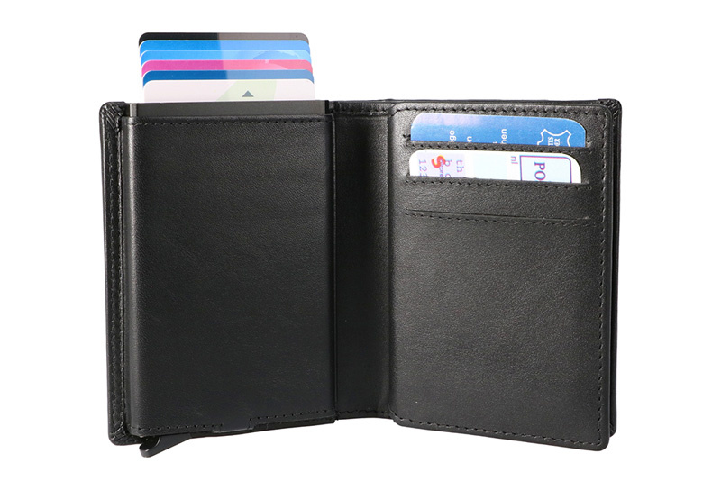 Leather Design LD Cardprotector Billfold Black