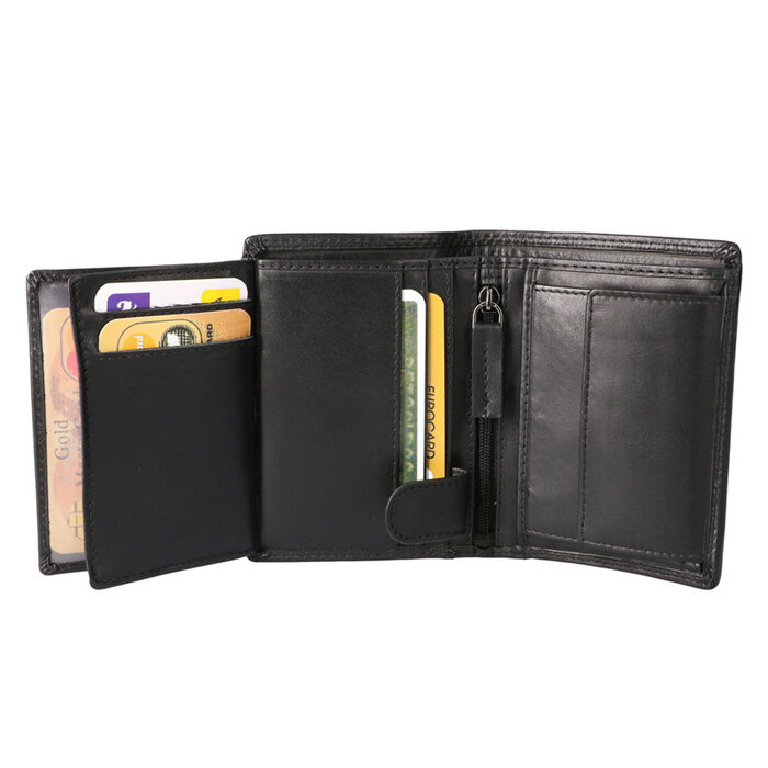 Leather Design LD Billfold Black