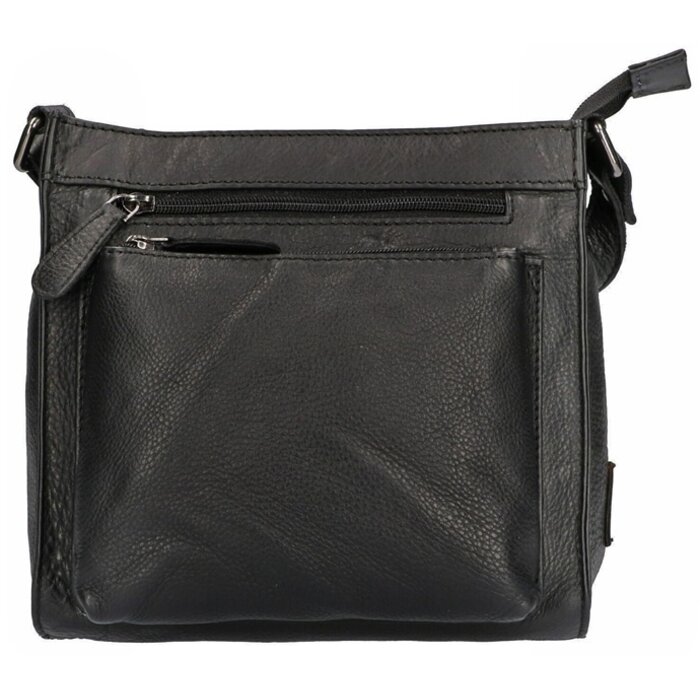 Leather Design Maelys – Lederen Vierkant Schouder Tasje