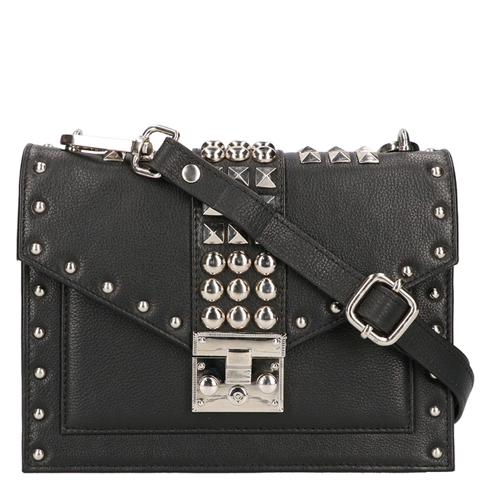 Leather Design Shoulderbag Studs