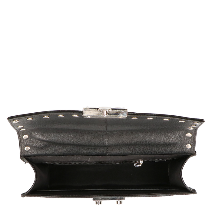 Leather Design Shoulderbag Studs