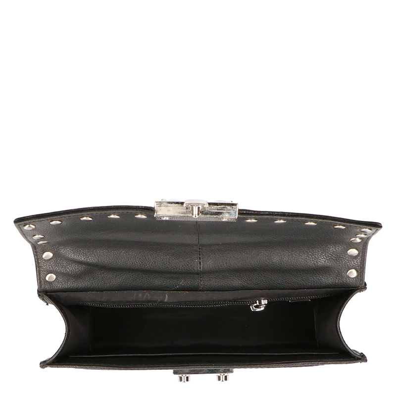 Leather Design Shoulderbag Studs