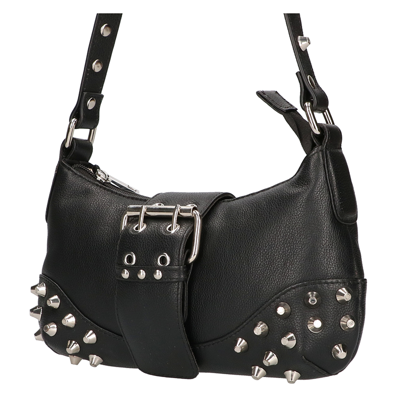 Leather Design Shoulderbag Studs