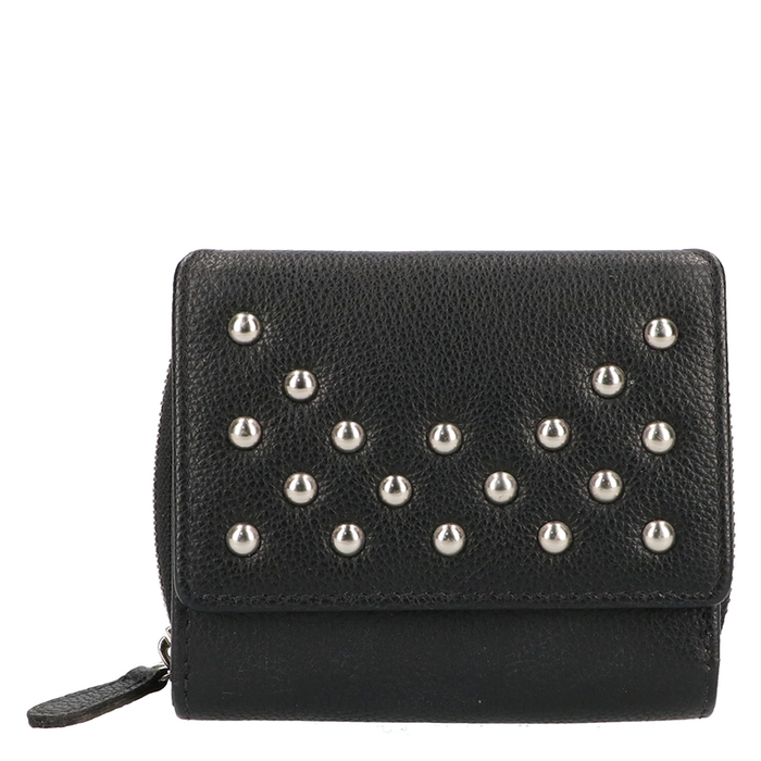 Leather Design Wallet with studs