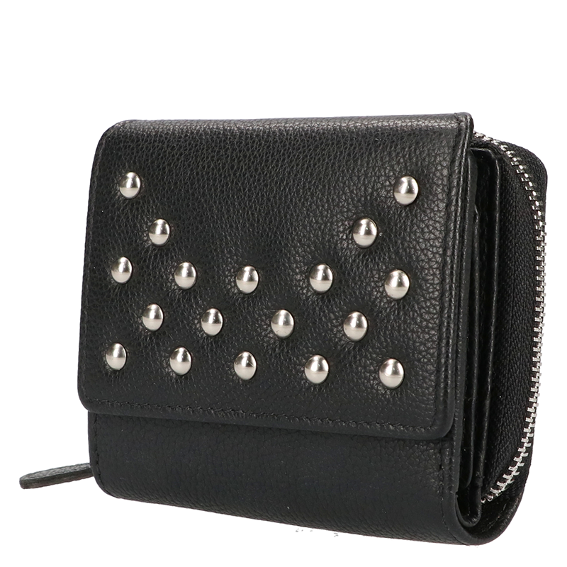 Leather Design Wallet with studs