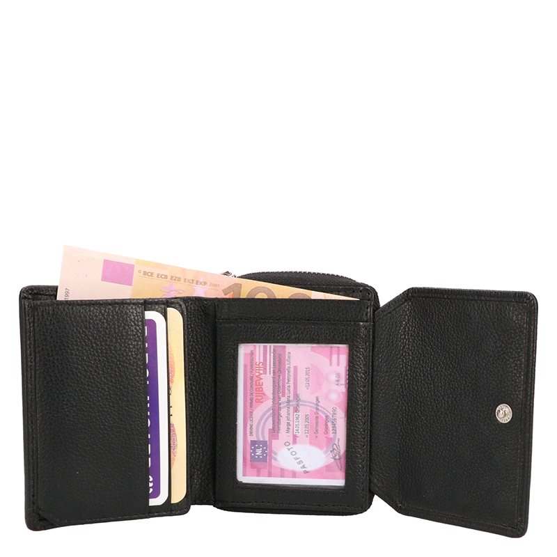 Leather Design Wallet with studs
