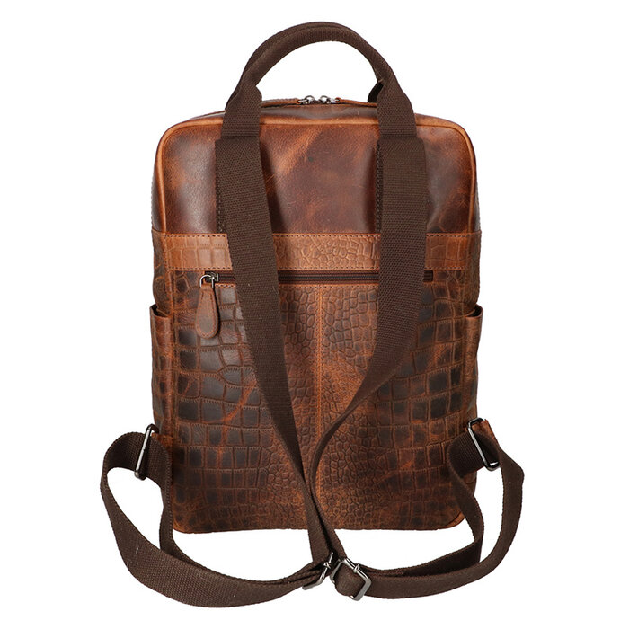 Leather Design Backpack