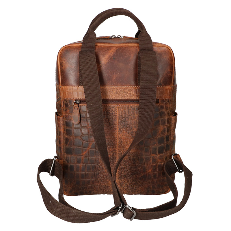 Leather Design Backpack
