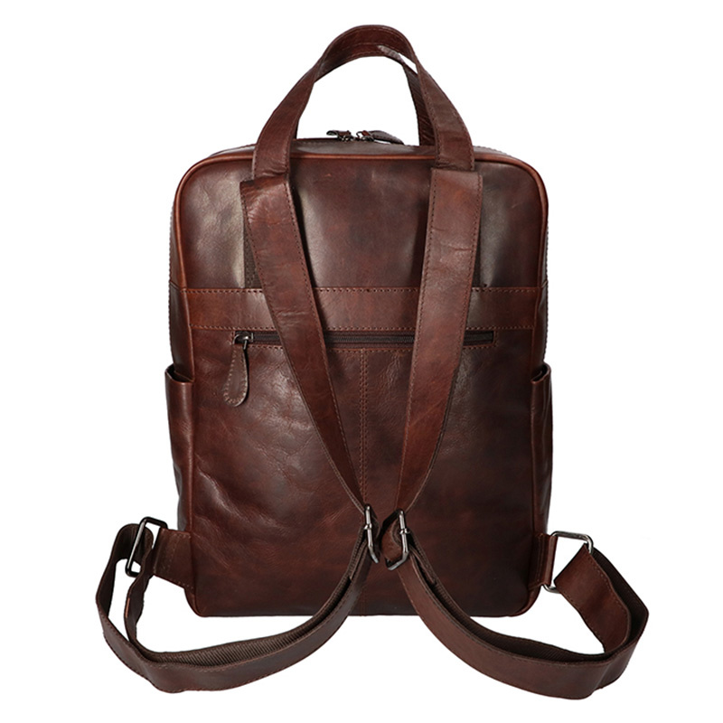 Leather Design Backpack