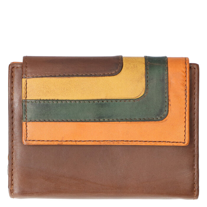 Leather Design Damesportemonnee multicolour