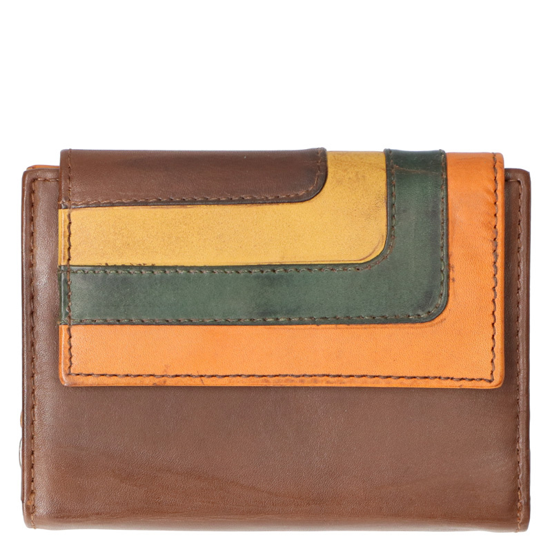 Leather Design Damesportemonnee multicolour