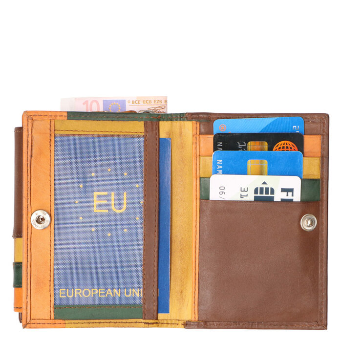 Leather Design Damesportemonnee multicolour