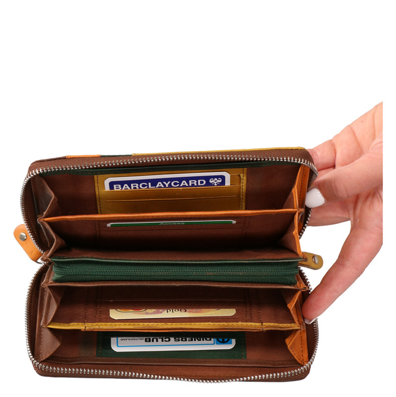 Zipper Damesportemonnee multicolour