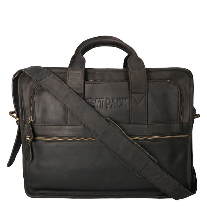 Orange Fire Rat Pack Hand Messenger 15 inch Laptop tas