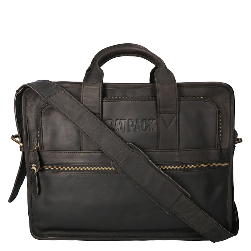 Orange Fire Rat Pack Hand Messenger 15 inch Laptop tas