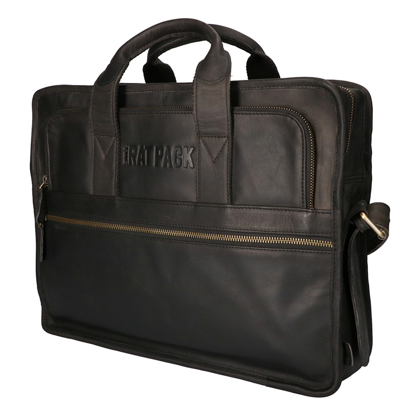Orange Fire Rat Pack Hand Messenger 15 inch Laptop tas